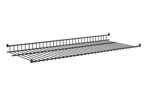 Полка сотовая L895 (черный муар) в Асбесте - asbest.ok-mebel.com | фото