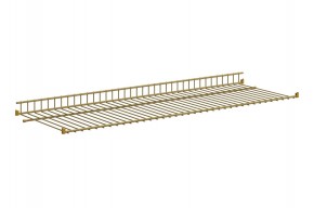 Полка сотовая L895 (золото) в Асбесте - asbest.ok-mebel.com | фото