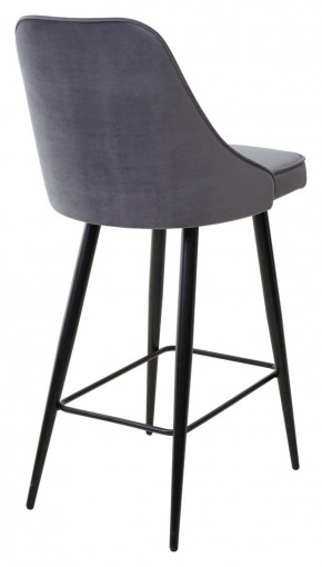 Полубарный стул NEPAL-PB СЕРЫЙ #27, велюр/ черный каркас (H=68cm) М-City в Асбесте - asbest.ok-mebel.com | фото 7