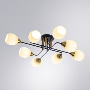 Потолочная люстра Arte Lamp Andrea A8141PL-8BK в Асбесте - asbest.ok-mebel.com | фото 2