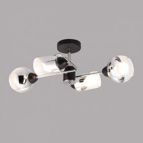 Потолочная люстра Imex MD.8243 MD.8243-4-S-BK+CH в Асбесте - asbest.ok-mebel.com | фото 2