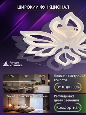 Потолочная люстра Natali Kovaltseva FORTUNA LED LAMPS 81107/6C в Асбесте - asbest.ok-mebel.com | фото 6