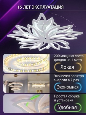Потолочная люстра Natali Kovaltseva RIF LED LAMPS 81118/6C в Асбесте - asbest.ok-mebel.com | фото 5