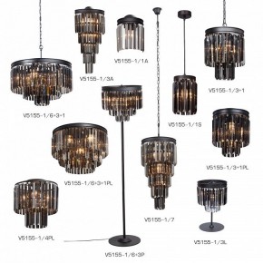 Потолочная люстра Vitaluce V5155 V5155-1/4PL в Асбесте - asbest.ok-mebel.com | фото 5