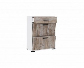 Прихожая Бриз Обувница (Белый/ Дуб юкон) в Асбесте - asbest.ok-mebel.com | фото 2