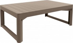 Раскладной стол Лион с регулируемой высотой столешницы (Lyon rattan table) капучино (h400/650) в Асбесте - asbest.ok-mebel.com | фото 4