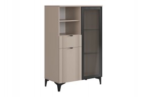 РИЧ Комод 2 со стеклом в Асбесте - asbest.ok-mebel.com | фото
