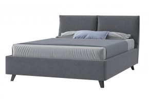 САНДРА Кровать с ПМ 1800 (рогожка серый) в Асбесте - asbest.ok-mebel.com | фото