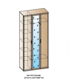 ШК-1031 (Шкаф) в Асбесте - asbest.ok-mebel.com | фото