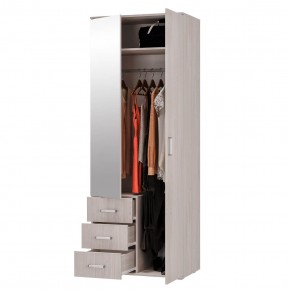 Шкаф 2-х створчатый Белла (Ясень белый) в Асбесте - asbest.ok-mebel.com | фото 3