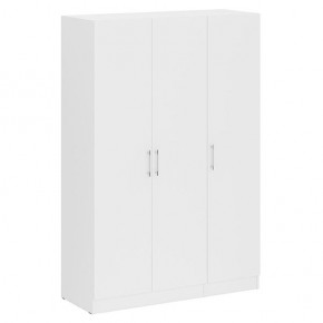 Шкаф 2-х створчатый + Пенал Стандарт, цвет белый, ШхГхВ 135х52х200 см., универсальная сборка в Асбесте - asbest.ok-mebel.com | фото