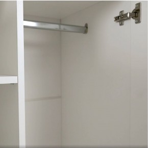 Шкаф 2-х створчатый Симпл ШК-03 (белый) в Асбесте - asbest.ok-mebel.com | фото 9