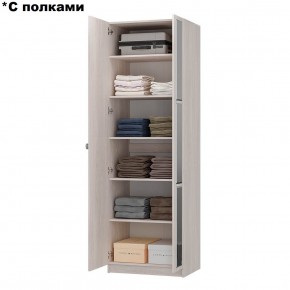 Шкаф 2-х створчатый Зарина ШК-01 (ясень белый) в Асбесте - asbest.ok-mebel.com | фото 3