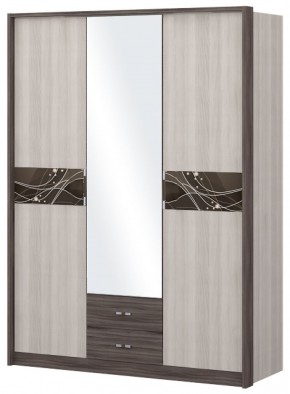 Шкаф 3-х дверный с зеркалом Шк68.2 МС Николь в Асбесте - asbest.ok-mebel.com | фото