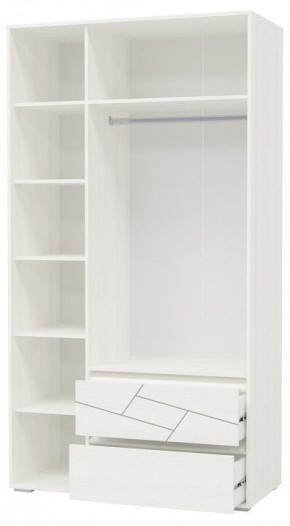 Шкаф 3-х дверный с ящиками АДЕЛИНА (4-4832рам.б) в Асбесте - asbest.ok-mebel.com | фото 2
