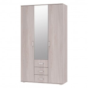 Шкаф 3-х створчатый Белла (Ясень белый) в Асбесте - asbest.ok-mebel.com | фото 3