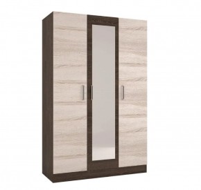Шкаф 3-х створчатый Леси + Зеркало в Асбесте - asbest.ok-mebel.com | фото 3