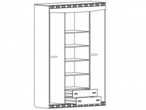 Шкаф 4-х дверный "Мария-Луиза 4" в Асбесте - asbest.ok-mebel.com | фото 2