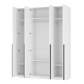 Шкаф 4-х створчатый Айрон ШК-13 (белый) в Асбесте - asbest.ok-mebel.com | фото 2