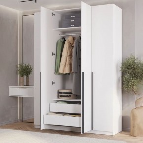 Шкаф 4-х створчатый Айрон ШК-13 (белый) в Асбесте - asbest.ok-mebel.com | фото 4