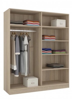 Шкаф 4-х створчатый Леси + Зеркало в Асбесте - asbest.ok-mebel.com | фото 4