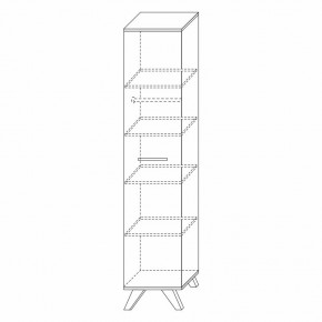 Шкаф 400 Вега Скандинавия в Асбесте - asbest.ok-mebel.com | фото 6
