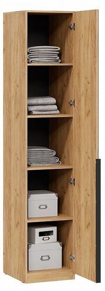 Шкаф для белья Джоли в Асбесте - asbest.ok-mebel.com | фото 2