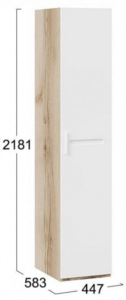 Шкаф для белья Фьюжн ТД-260.07.01 в Асбесте - asbest.ok-mebel.com | фото 4