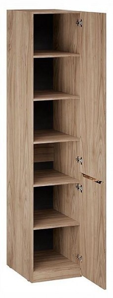 Шкаф для белья Глосс СМ-319.07.002 в Асбесте - asbest.ok-mebel.com | фото 3