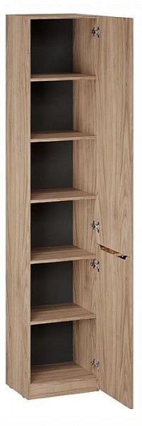 Шкаф для белья Глосс СМ-319.07.012 в Асбесте - asbest.ok-mebel.com | фото 3