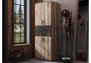 Шкаф для белья Паркинс в Асбесте - asbest.ok-mebel.com | фото 4