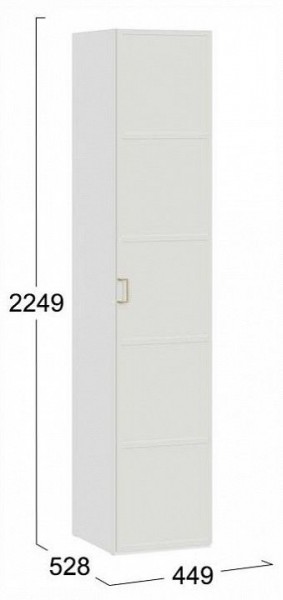 Шкаф для белья Стелла в Асбесте - asbest.ok-mebel.com | фото 4