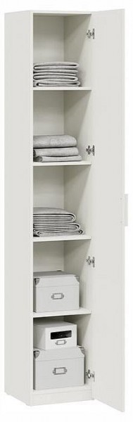 Шкаф для белья Стелла Исп.2 в Асбесте - asbest.ok-mebel.com | фото 3