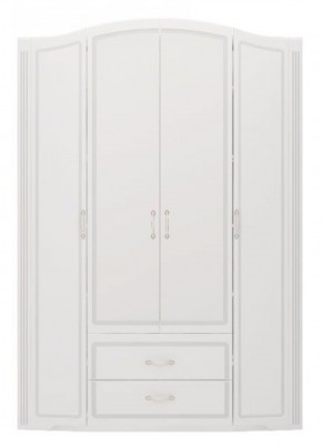 Шкаф для одежды 4-х дв.с ящиками Виктория 2  с зеркалами в Асбесте - asbest.ok-mebel.com | фото