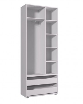 Шкаф ДМ 800 с 2-мя ящиками (белый) в Асбесте - asbest.ok-mebel.com | фото 2