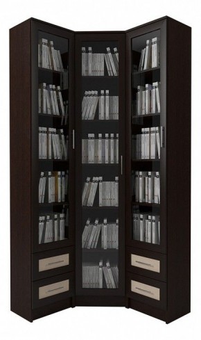 Шкаф книжный Мебелайн-38 в Асбесте - asbest.ok-mebel.com | фото