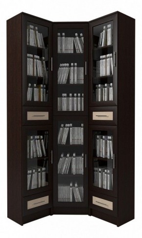 Шкаф книжный Мебелайн-46 в Асбесте - asbest.ok-mebel.com | фото