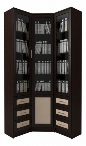 Шкаф книжный Мебелайн-54 в Асбесте - asbest.ok-mebel.com | фото