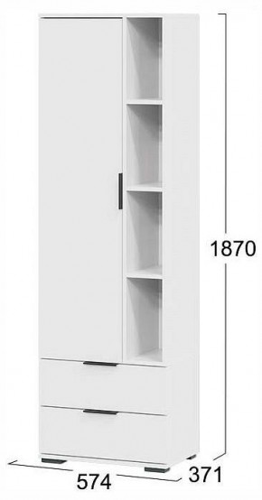 Шкаф комбинированный Агата в Асбесте - asbest.ok-mebel.com | фото 4