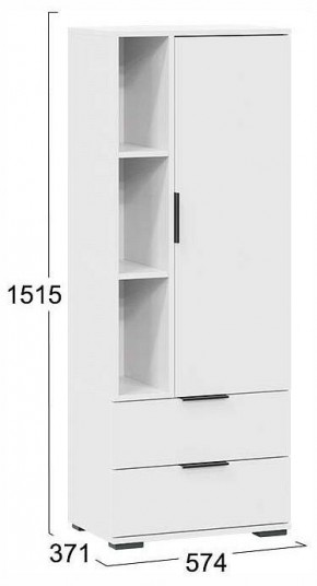 Шкаф комбинированный Агата в Асбесте - asbest.ok-mebel.com | фото 4
