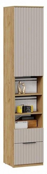 Шкаф комбинированный Хилтон Исп. 2 в Асбесте - asbest.ok-mebel.com | фото