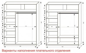 Шкаф-купе 1800 серии SOFT D8+D2+B2+PL4 (2 ящика+F обр.штанга) профиль «Графит» в Асбесте - asbest.ok-mebel.com | фото 7