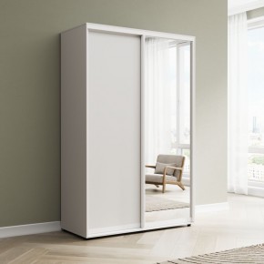 Шкаф-купе Акцент-Сим ДЗ 1400-600 (Белый шагрень) в Асбесте - asbest.ok-mebel.com | фото