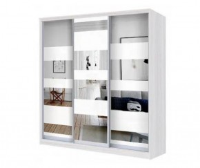 Шкаф-купе ХИТ 22-18-666 ПОЛОСЫ в Асбесте - asbest.ok-mebel.com | фото