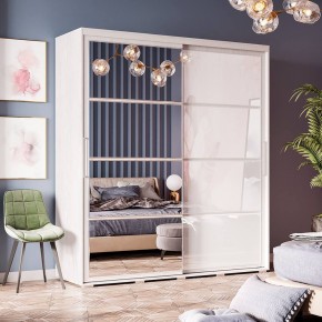 Шкаф-купе Крафт-6 1.6 м ШКК-06 (ясень белый) в Асбесте - asbest.ok-mebel.com | фото