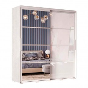 Шкаф-купе Крафт-6 1.6 м ШКК-06 (ясень белый) в Асбесте - asbest.ok-mebel.com | фото 3