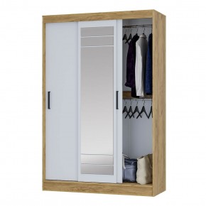 Шкаф-купе Тео ШКК-02 (крафт/белый) в Асбесте - asbest.ok-mebel.com | фото 3