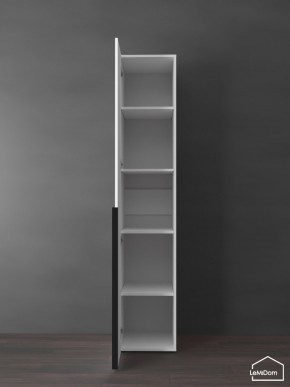 Шкаф Linnea MHR-1-2 2050х400х510 (Белый-М 11.1.2) в Асбесте - asbest.ok-mebel.com | фото 4
