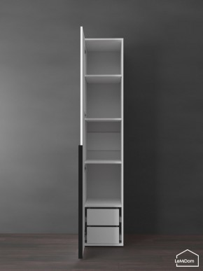 Шкаф Linnea MHR-1-3 2050х400х510 (Белый-М 11.1.2) в Асбесте - asbest.ok-mebel.com | фото 7