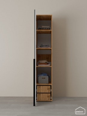 Шкаф Linnea MHR-1-4 2050х400х510 (ДВ-М 11.1.25) в Асбесте - asbest.ok-mebel.com | фото 6